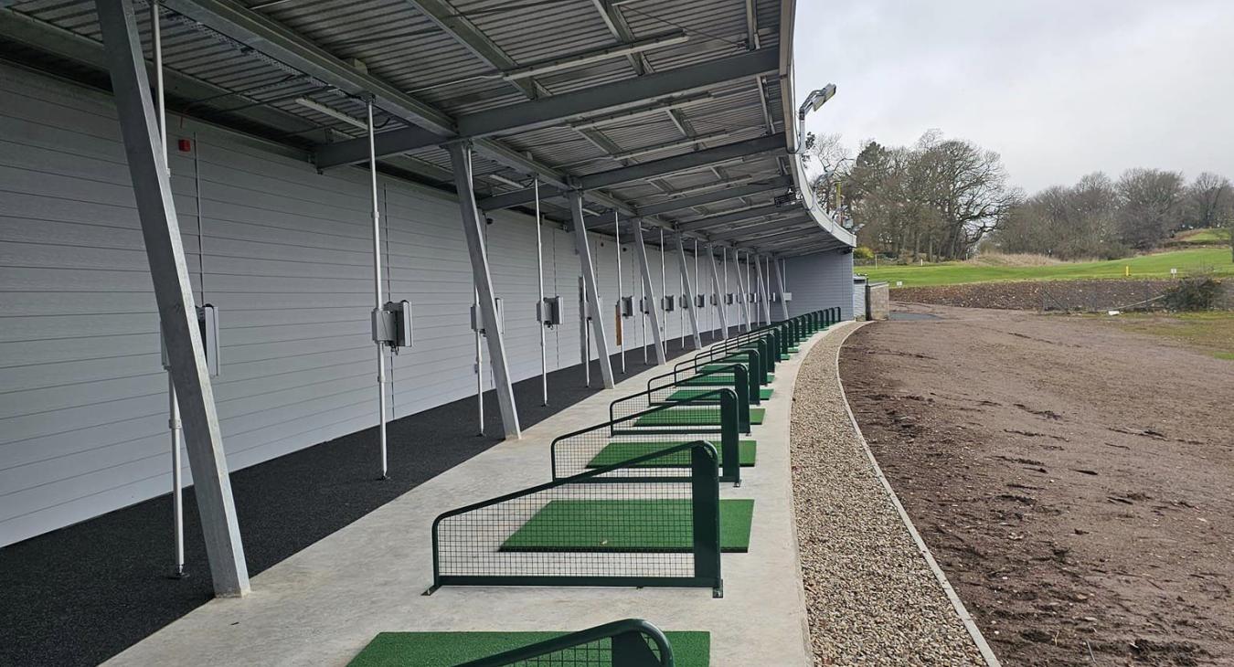 Driving range electrical work