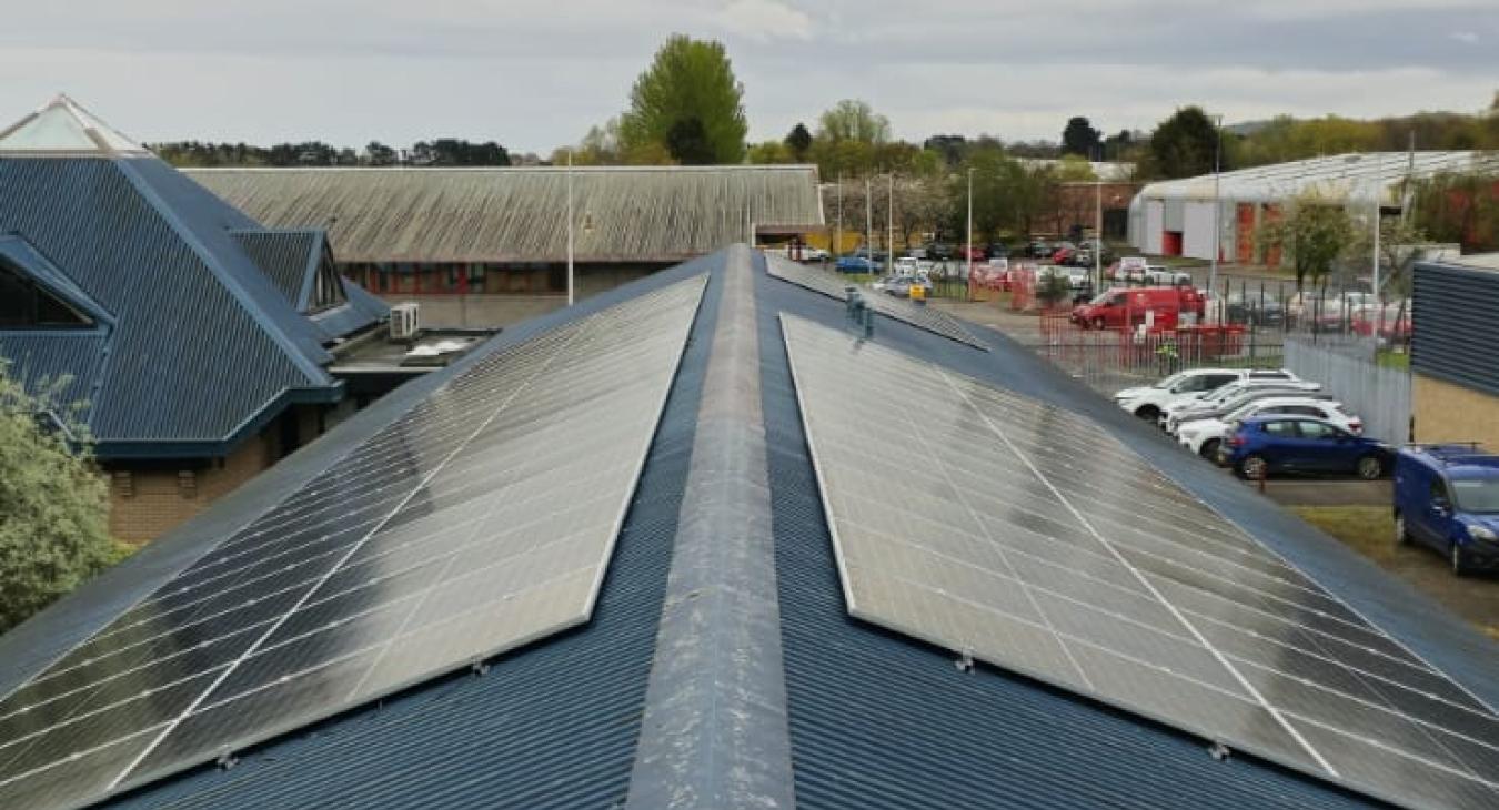 Commercial Solar Panel Installation