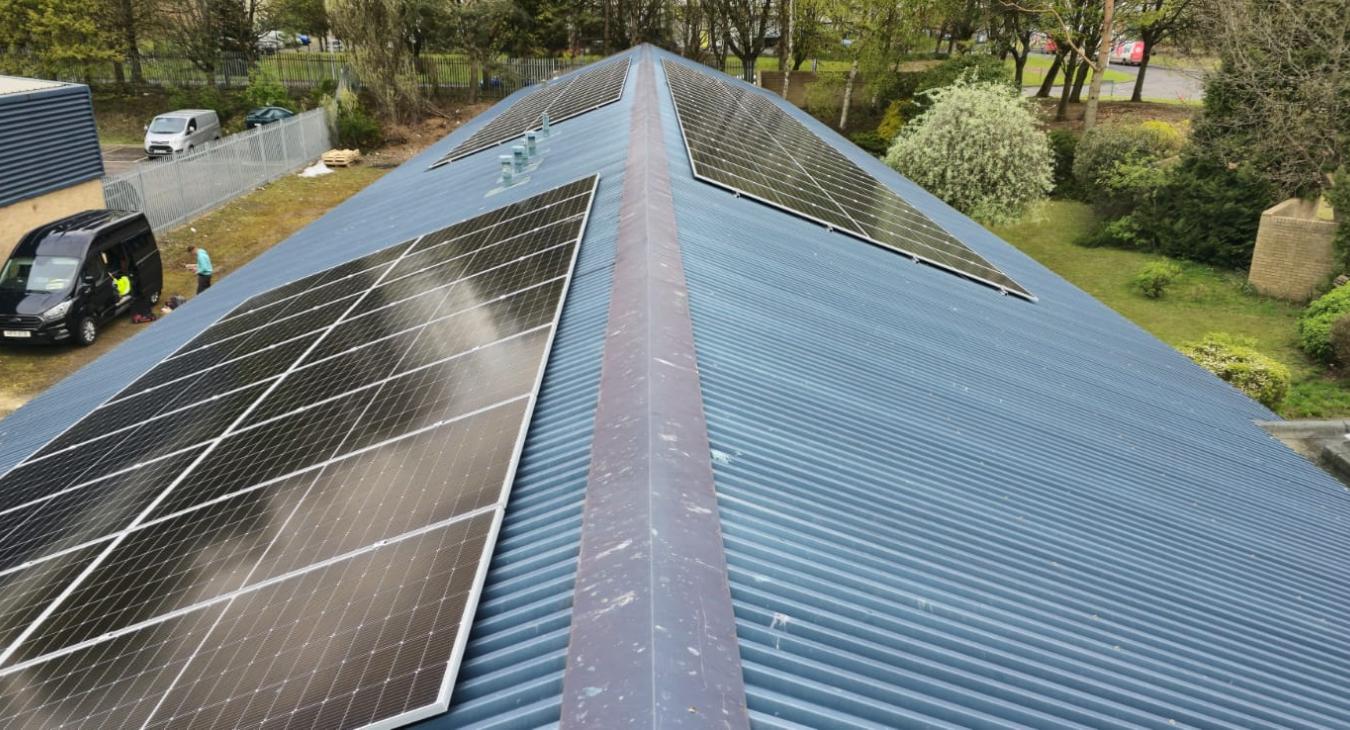 Commercial Solar Panel Installation